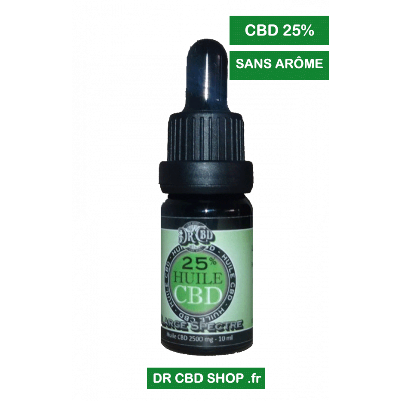 Huile de CBD 25% sans arôme Huile de CBD 25% sans arôme