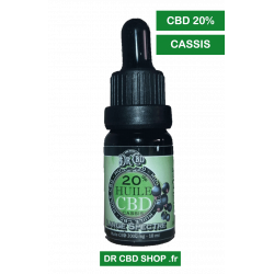 Huile de CBD 20% arôme cassis